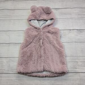 3/4 Next Sherpa Hooded Critter Vest